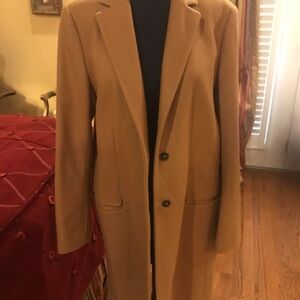 Bloggers Favorite Zara Camel nwot  Wool Blend Coat Large